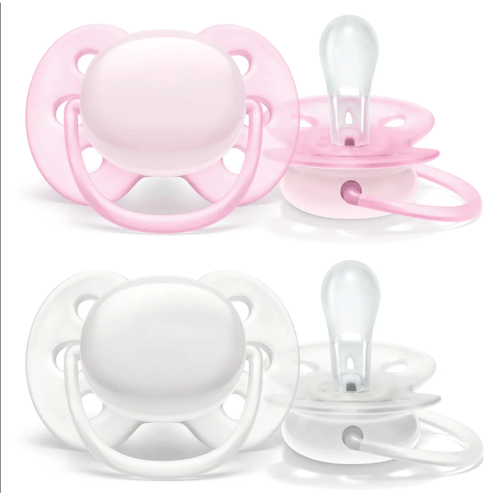 Ti giả / ty giả ngậm Avent Ultra Soft cho bé Air