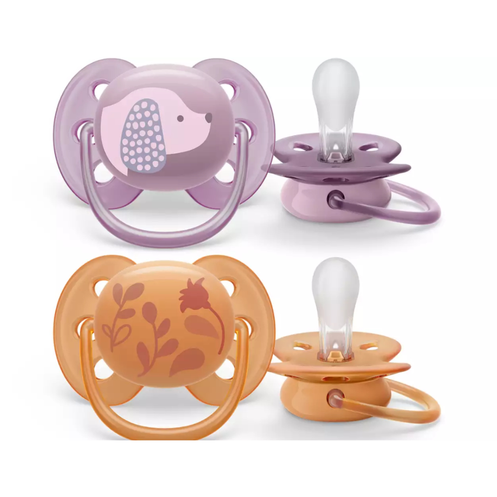 Ti giả / ty giả ngậm Avent Ultra Soft cho bé Air