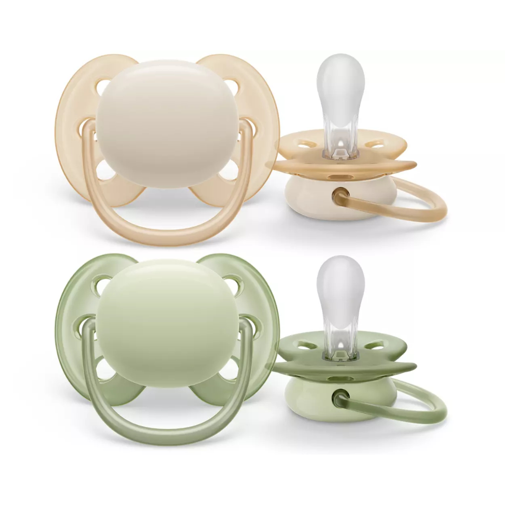 Ti giả / ty giả ngậm Avent Ultra Soft cho bé Air