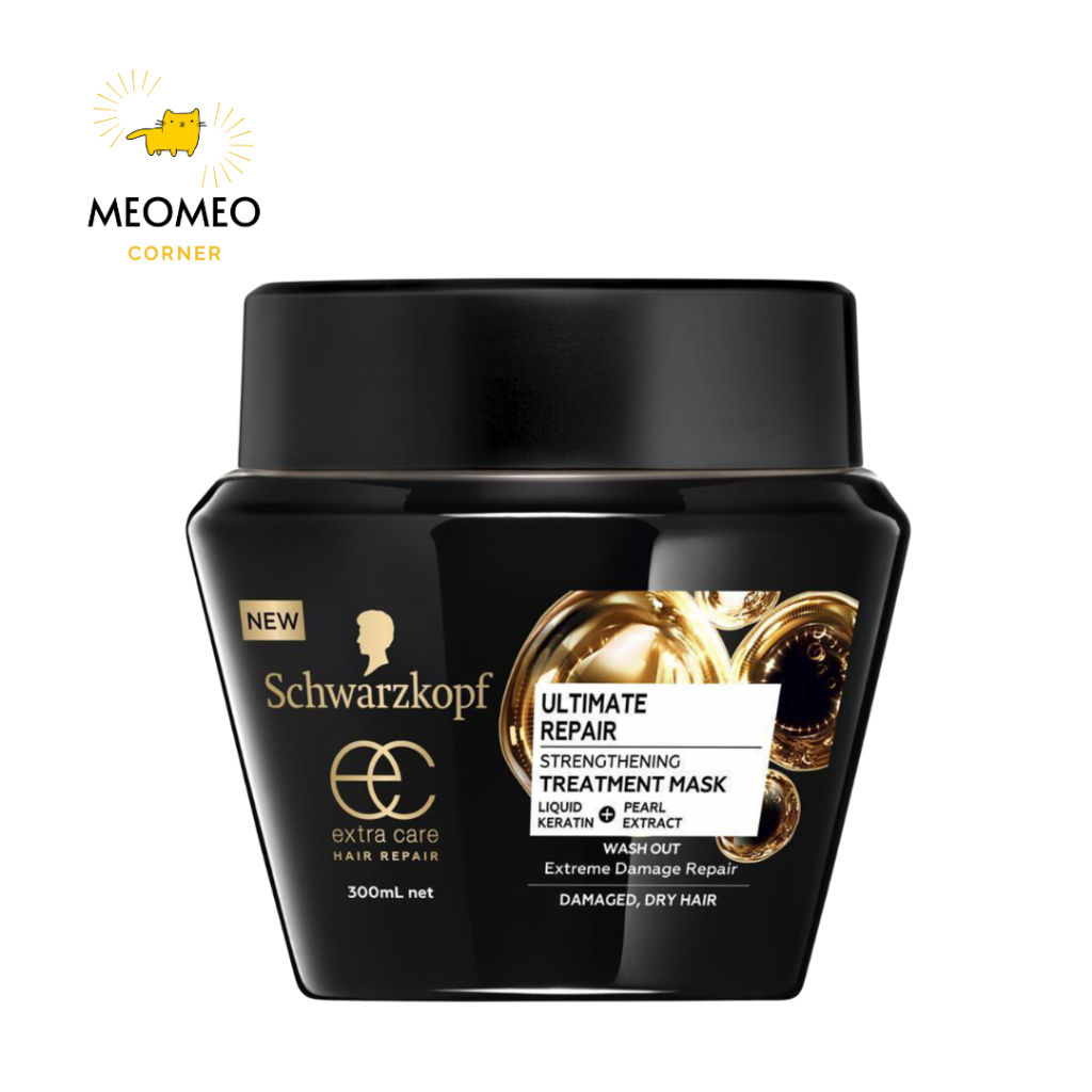 Mặt Nạ Tăng Cường Phục Hồi Tóc Schwarzkopf Extra Care Ultimate Repair Strengthening Treatment Mask 300ml