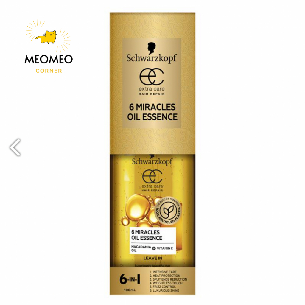 Dầu Dưỡng Tóc Schwarzkopf 6 Miracles Oil Essence / Extra Care Daily Oil Elixir / Restoring Argan Oil 100ml