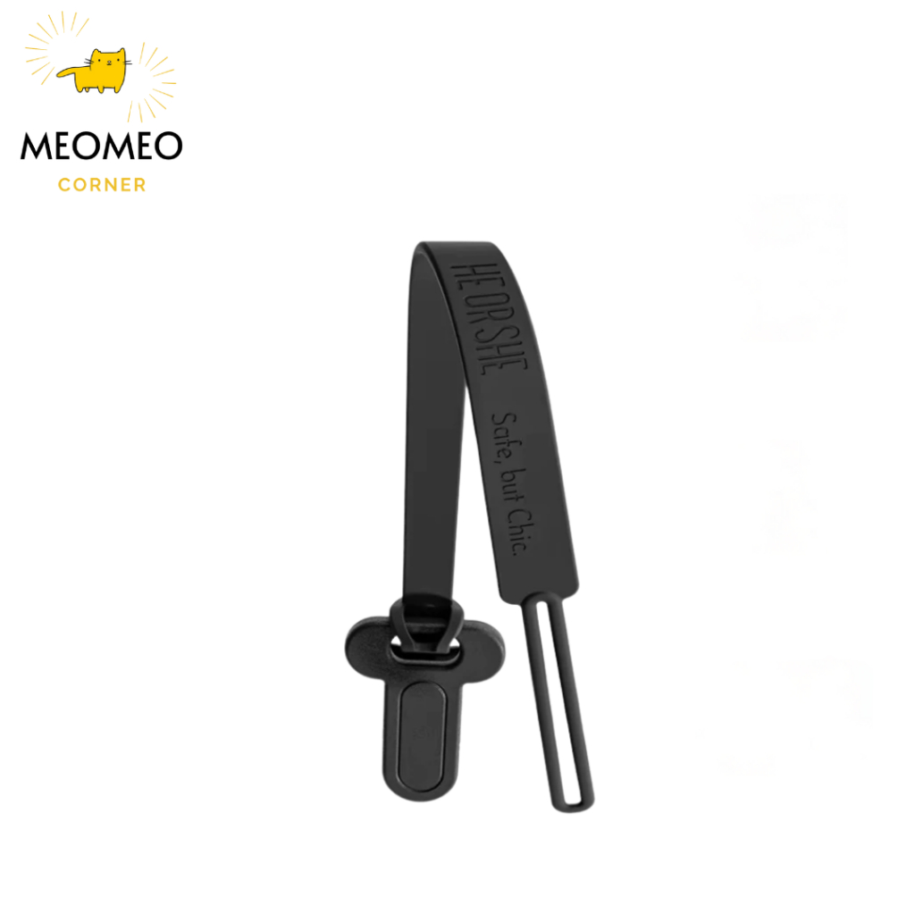 Dây đeo silicone ti giả, gặm nướu Heorshe