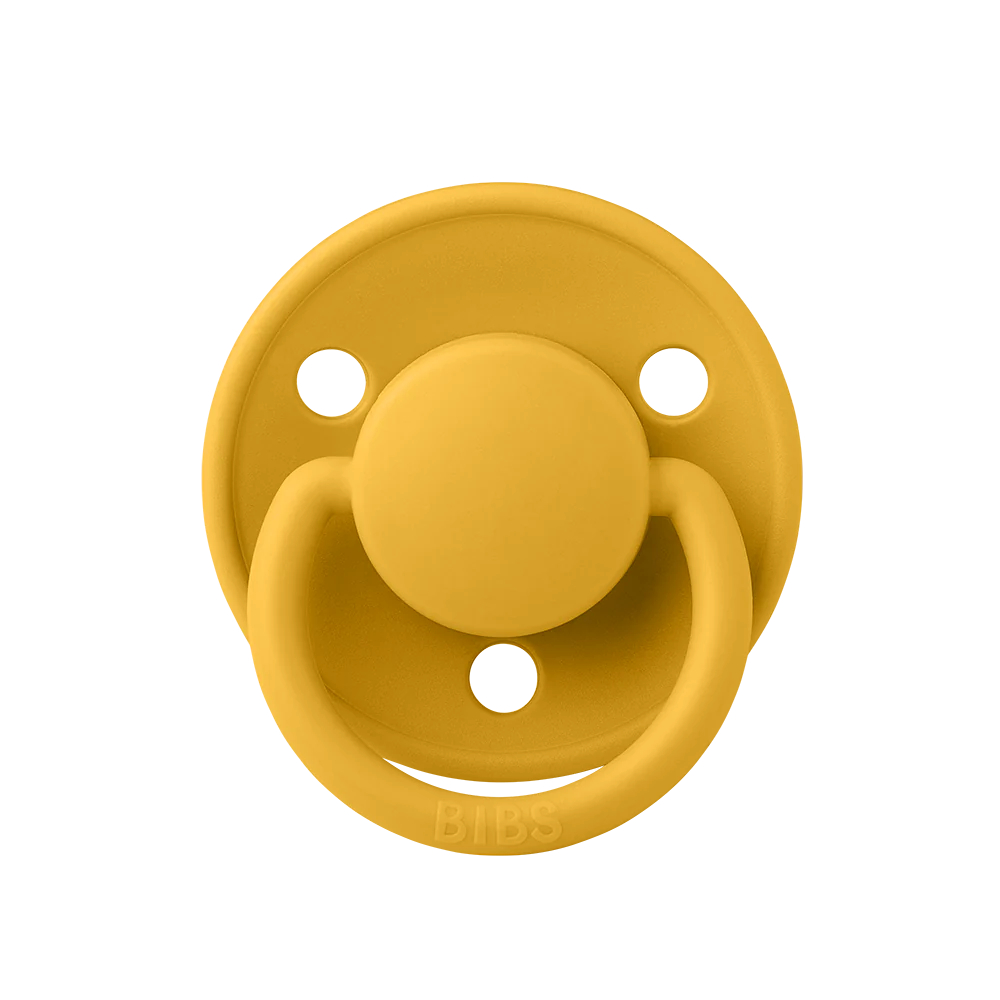 Ti giả BIBS sản xuất tại Đan Mạch BIB DeLux Silicone núm tròn