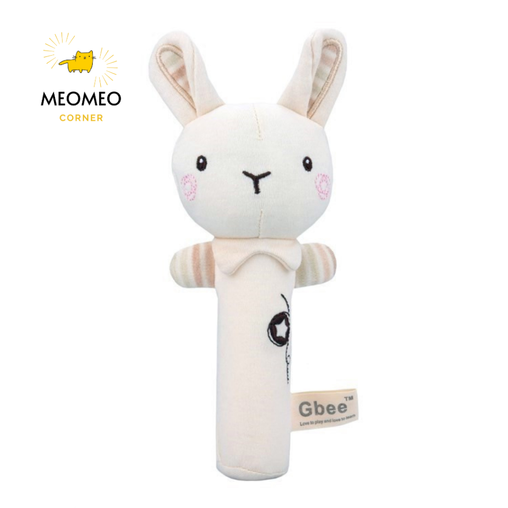 Đồ chơi lục lạc thú nhồi bông Gbee