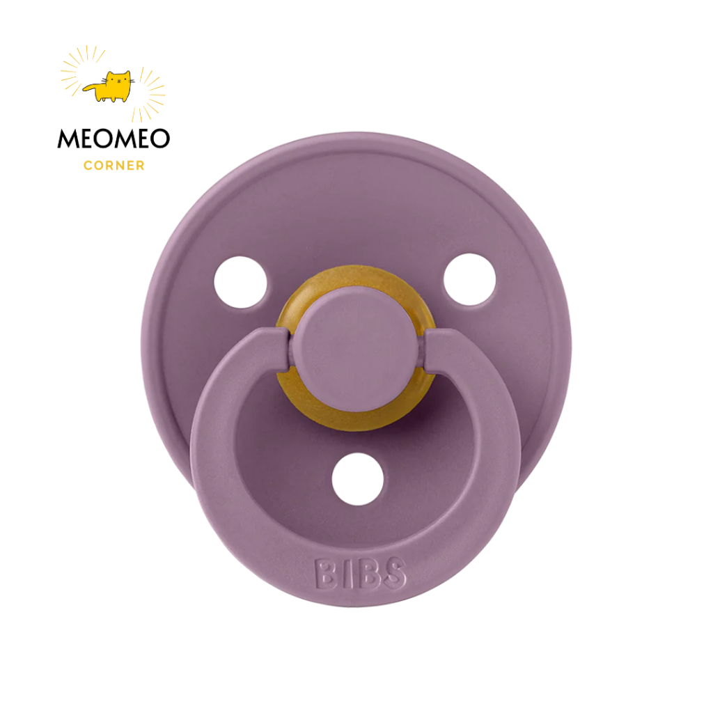 Ti giả BIBS sản xuất tại Đan Mạch BIB Colour Latex / bibs Boheme Latex cao su núm tròn