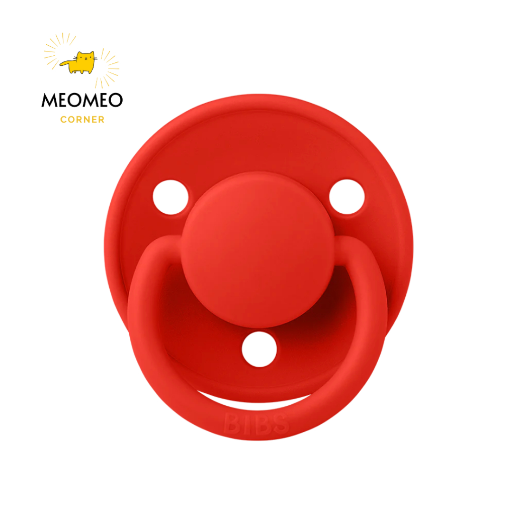 Ti giả BIBS sản xuất tại Đan Mạch BIB Colour Latex / bibs Boheme Latex cao su núm tròn