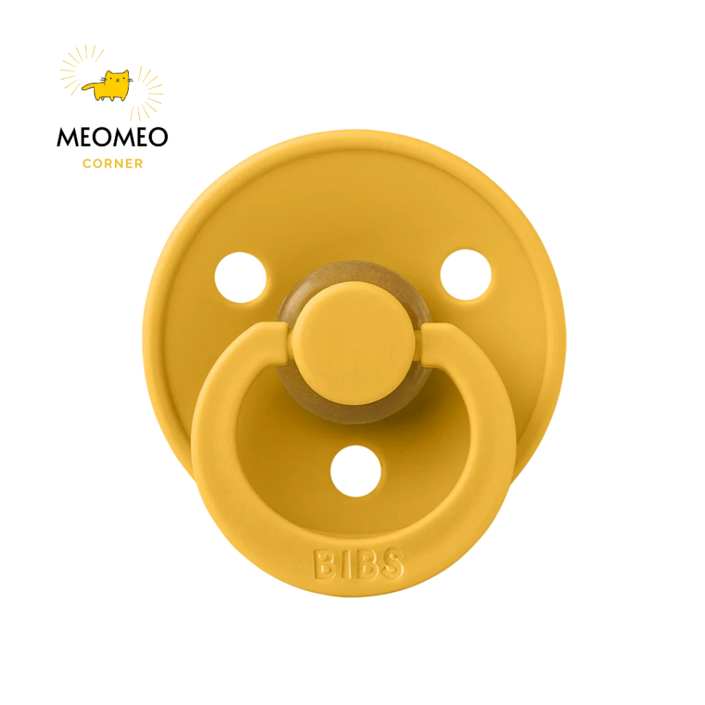 Ti giả BIBS sản xuất tại Đan Mạch BIB Colour Latex / bibs Boheme Latex cao su núm tròn