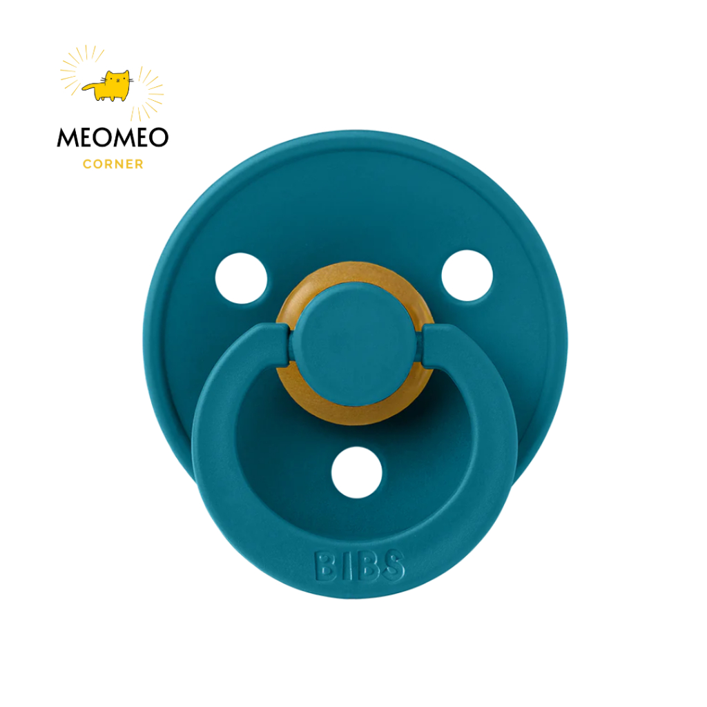Ti giả BIBS sản xuất tại Đan Mạch BIB Colour Latex / bibs Boheme Latex cao su núm tròn