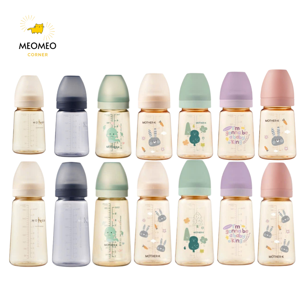 Bình Sữa PPSU Hàn Quốc MOTHER-K 180ml & 280ml