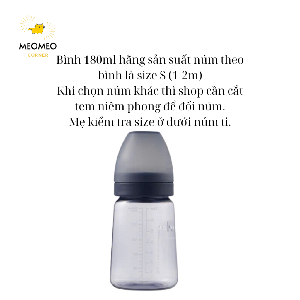 Bình Sữa PPSU Hàn Quốc MOTHER-K 180ml & 280ml