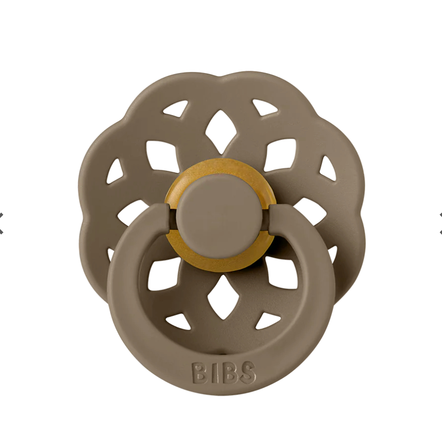 Ty ngậm núm tròn cao su tự nhiên BIBS Boheme Latex BIB