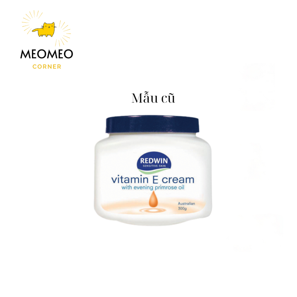 Kem dưỡng da Redwin Vitamin E Cream & Tinh dầu Hoa anh thảo