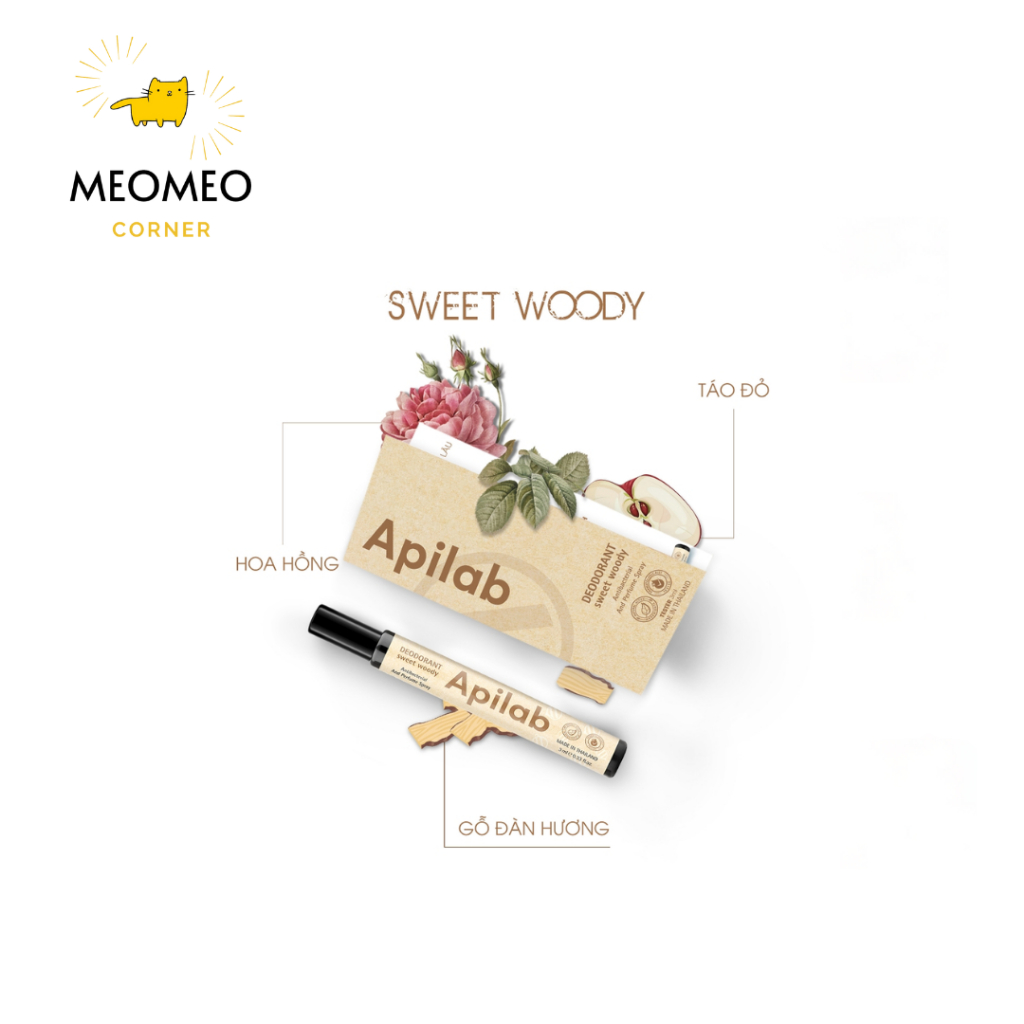 Xịt Khử Mùi Thơm Quần Áo Em Bé Apilab Deodorant 10ml