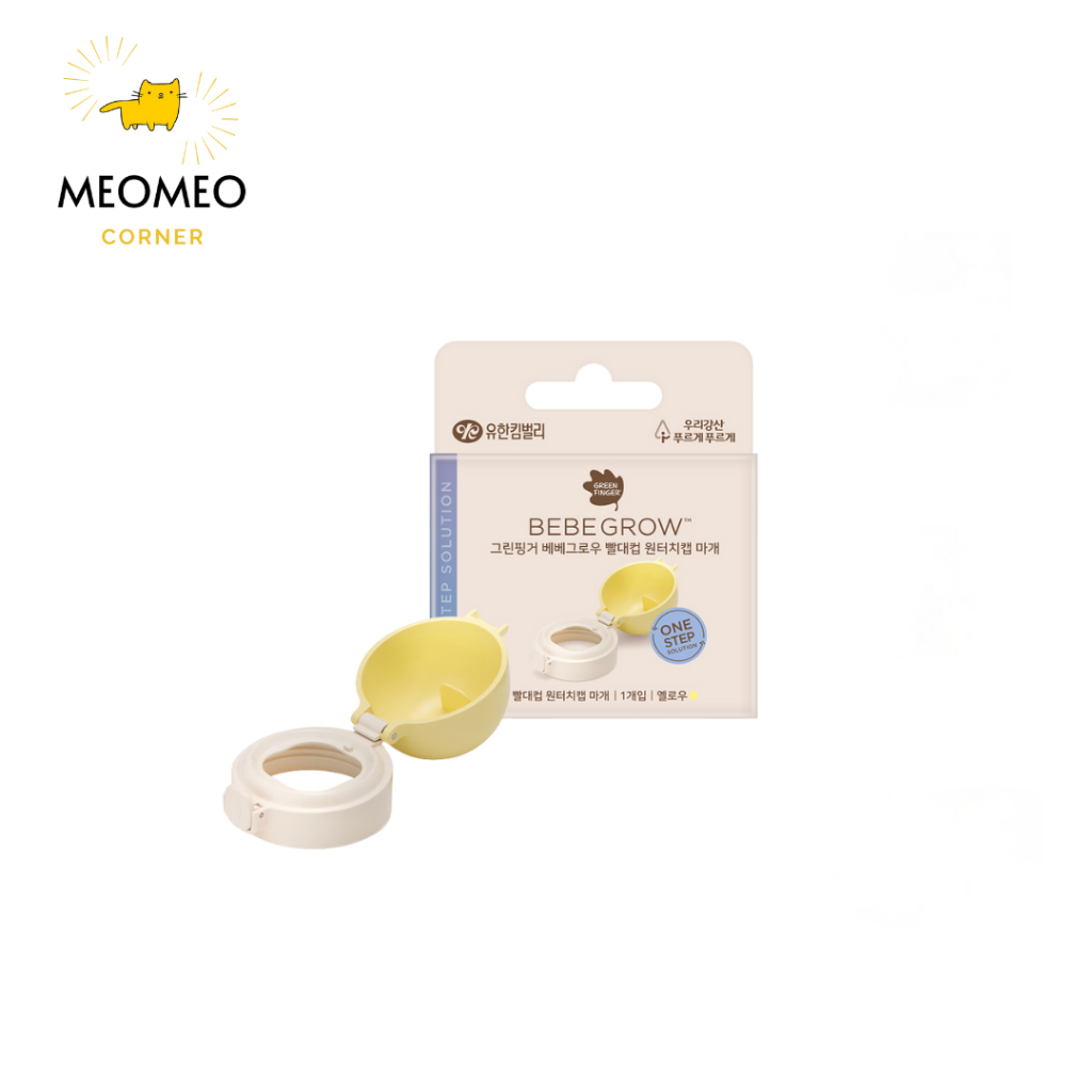 Nắp Thay Thế Bình Tập Uống,Bình Uống Nước Greenfinger Bebegrow green finger