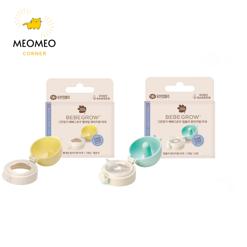 Nắp Thay Thế Bình Tập Uống,Bình Uống Nước Greenfinger Bebegrow green finger