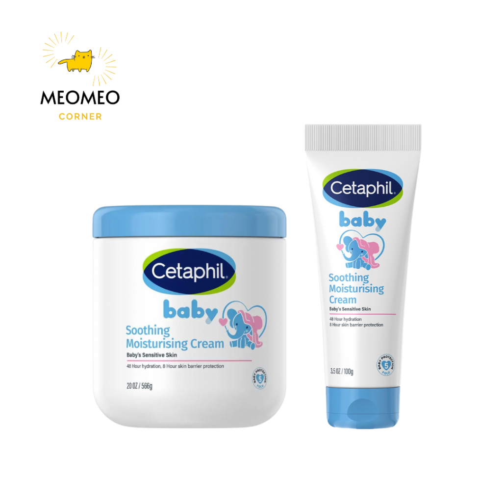 Kem làm dịu và dưỡng ẩm cho bé Cetaphil Baby Soothing & Moisturising Cream