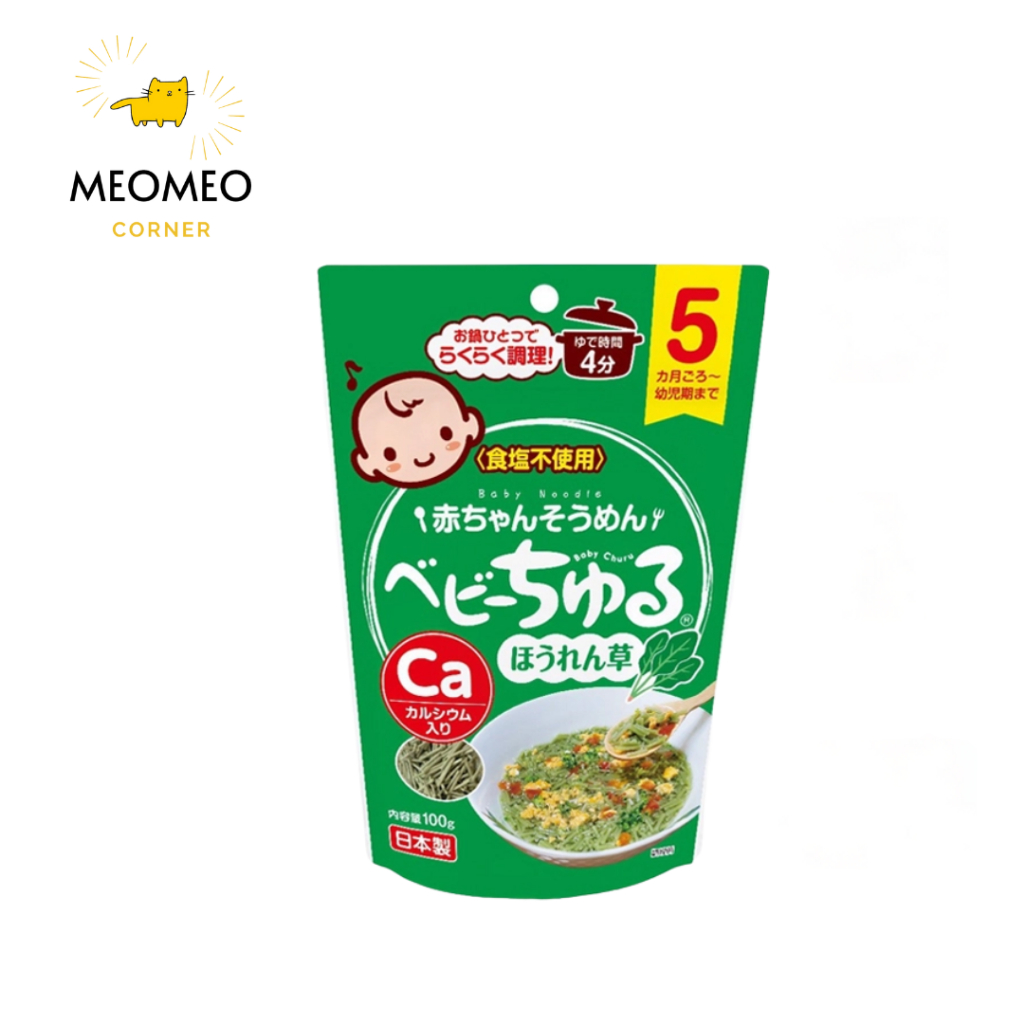 Mì Somen Baby Churu Meiwa Tách Muối Cho Bé từ 5M+