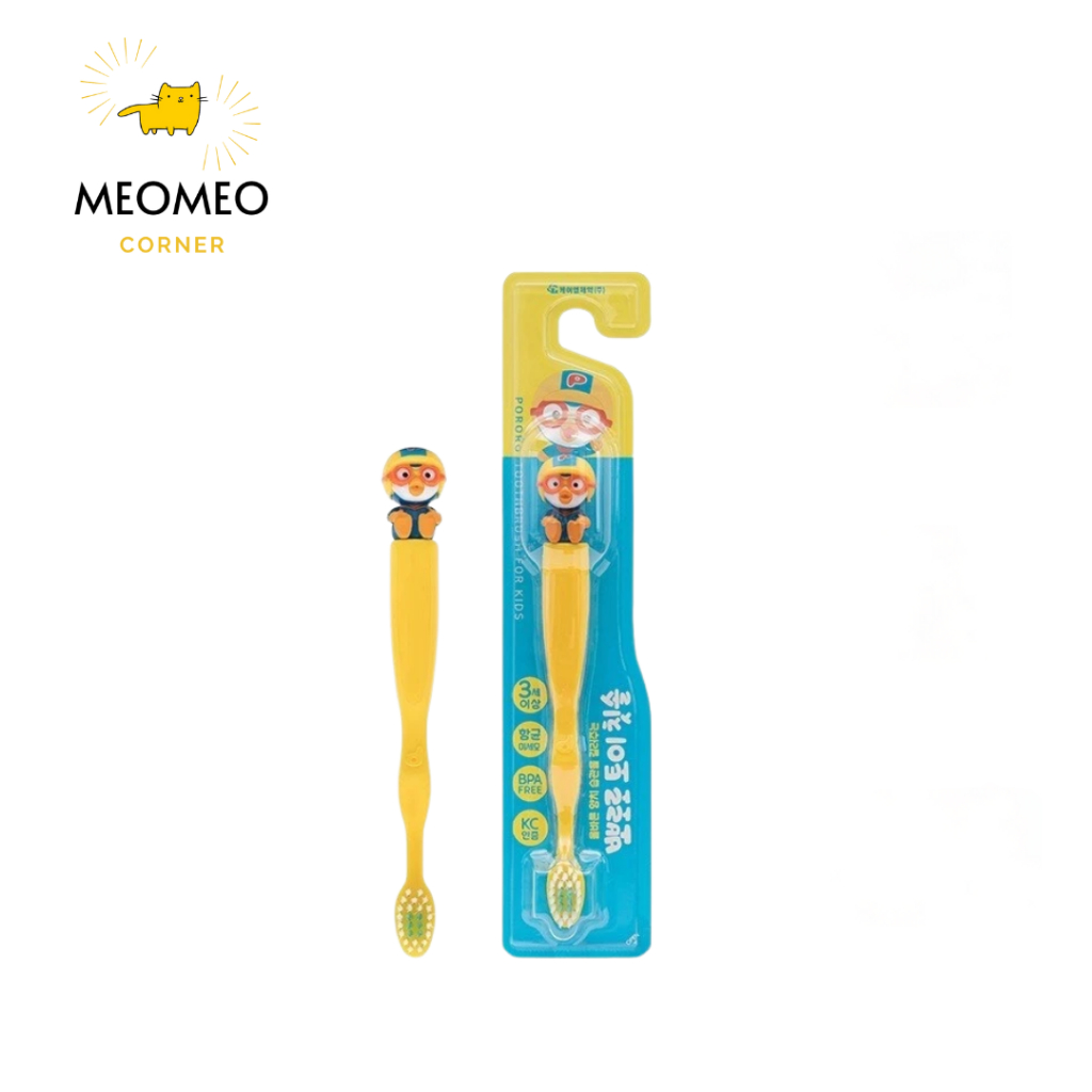 Bàn Chải Đánh Răng PORORO Hàn Quốc cho bé từ 3 tuổi