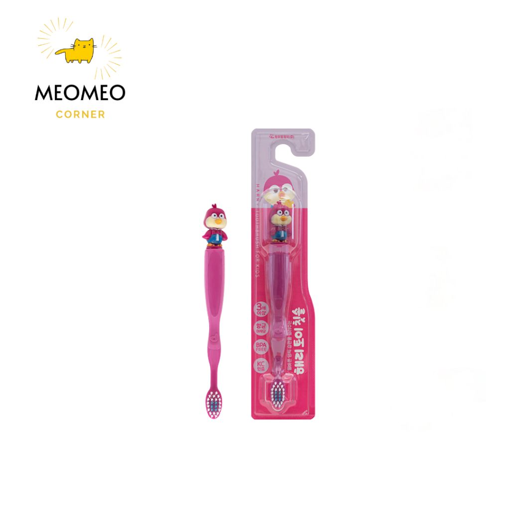 Bàn Chải Đánh Răng PORORO Hàn Quốc cho bé từ 3 tuổi