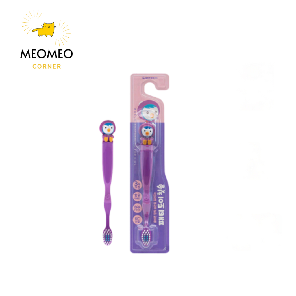 Bàn Chải Đánh Răng PORORO Hàn Quốc cho bé từ 3 tuổi