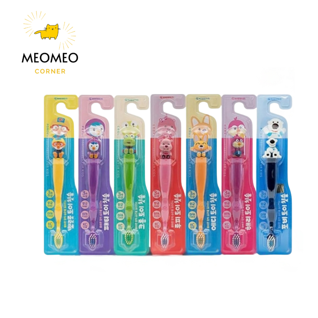 Bàn Chải Đánh Răng PORORO Hàn Quốc cho bé từ 3 tuổi
