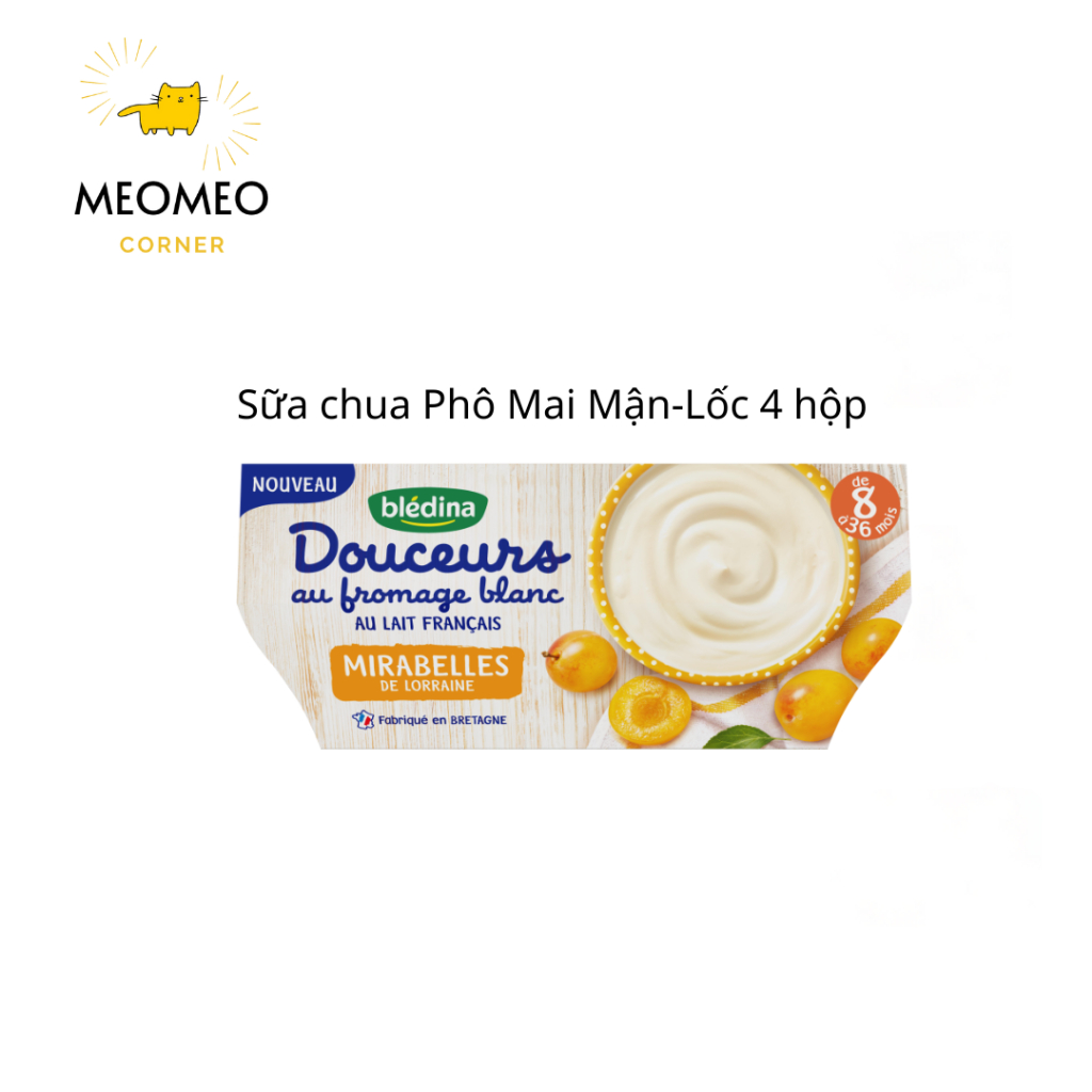 Sữa chua nguội Bledina cho bé từ 6 tháng tuổi của Pháp