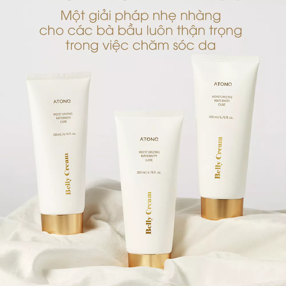 Kem Chống Rạn Thuần Chay Belly Cream ATONO2 200ml