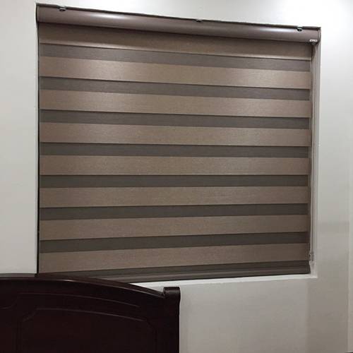 Rèm Cầu Vồng Màu Nâu