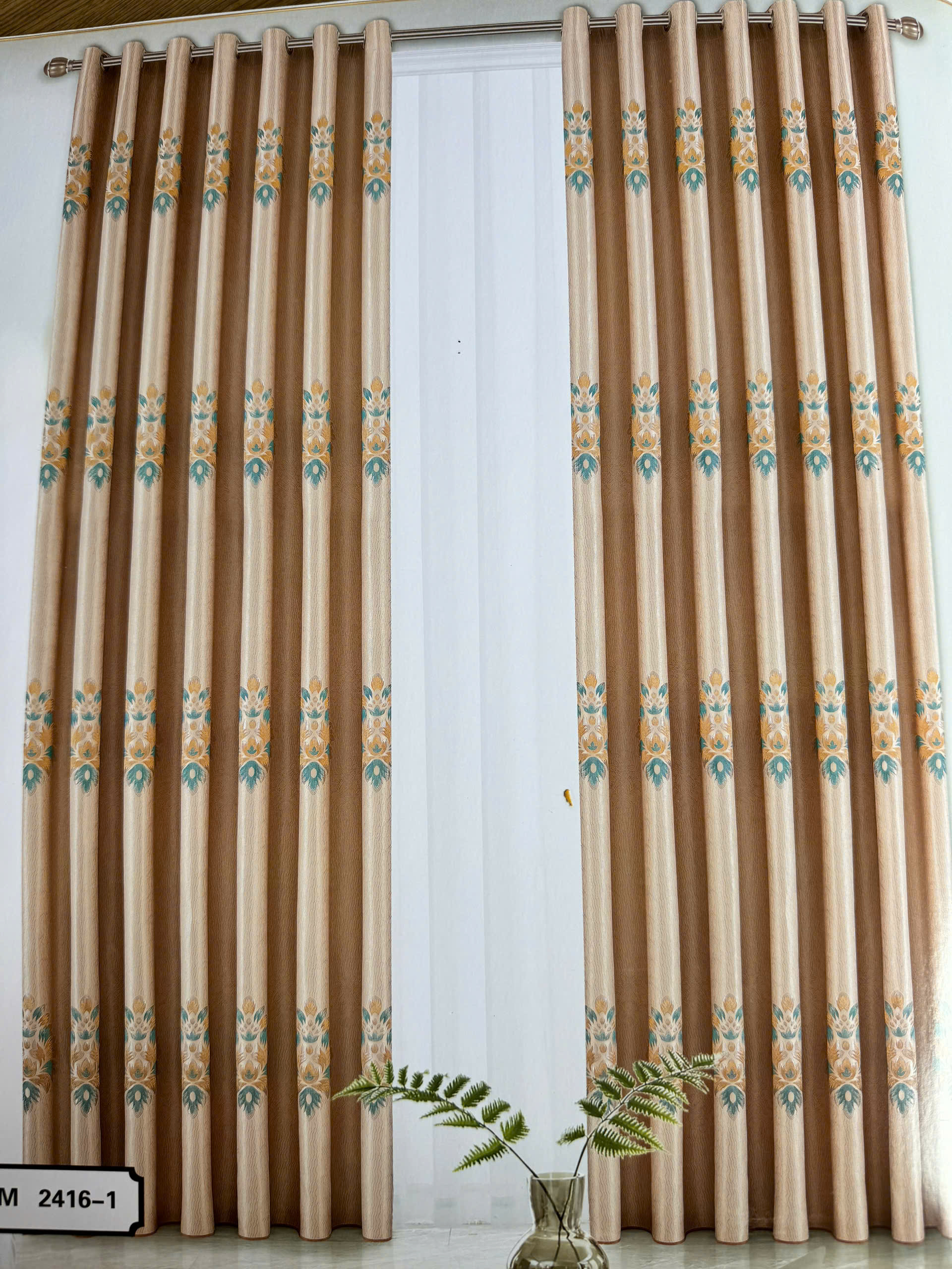 Rèm Vải Hoa Văn Cao Cấp