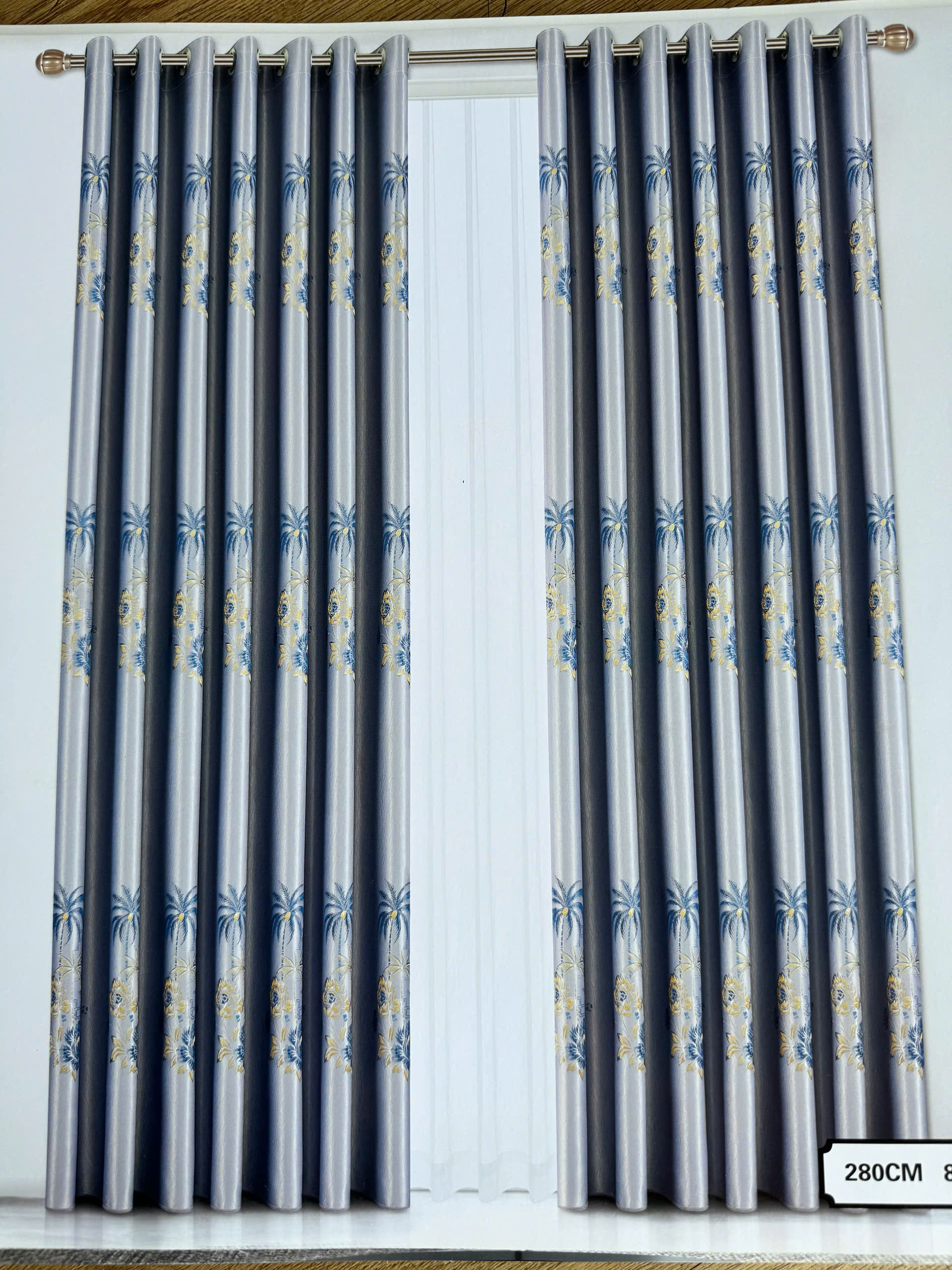 Rèm Vải Hoa Văn Cao Cấp