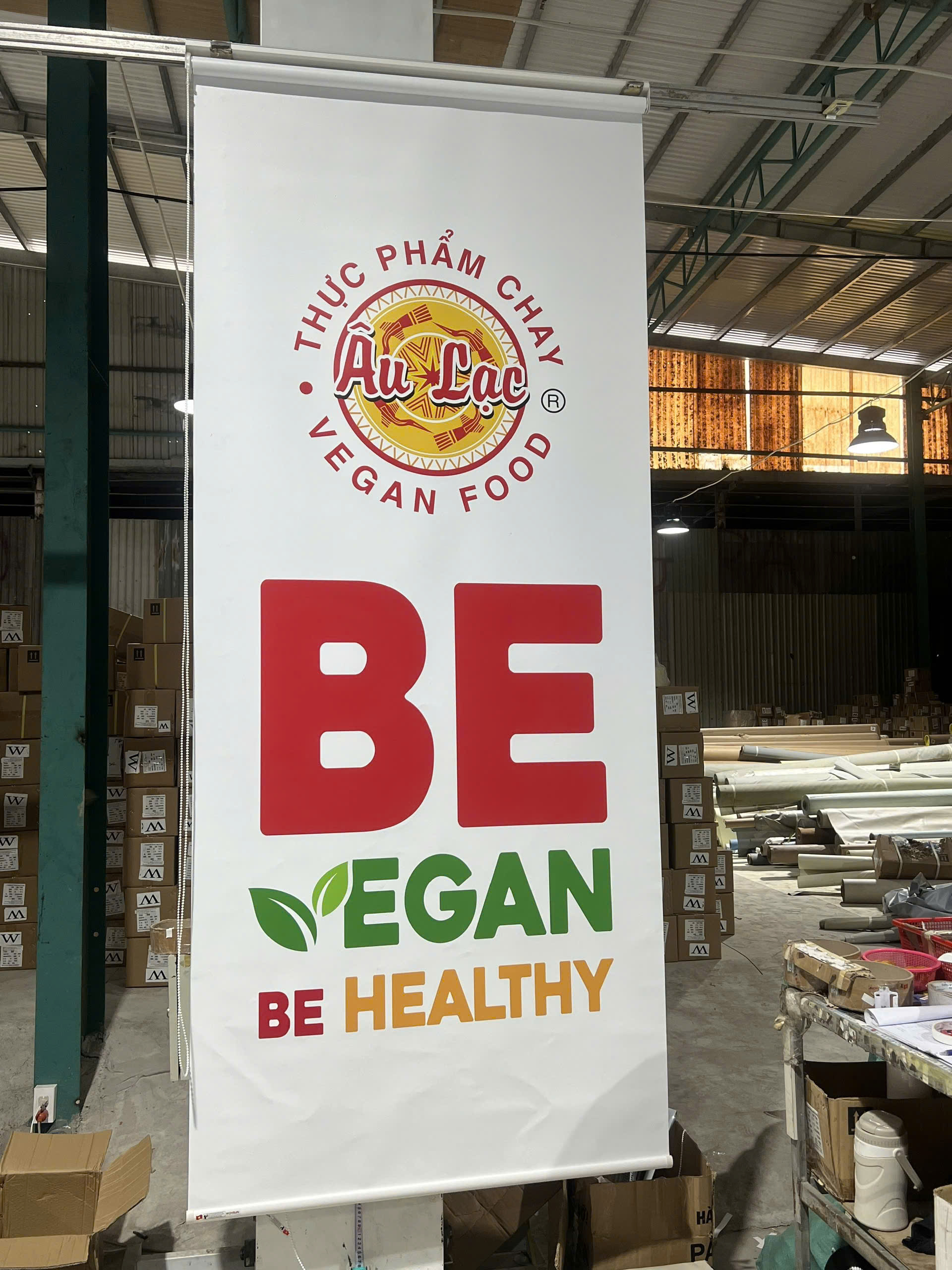 Rèm Cuốn In Tranh + In Logo