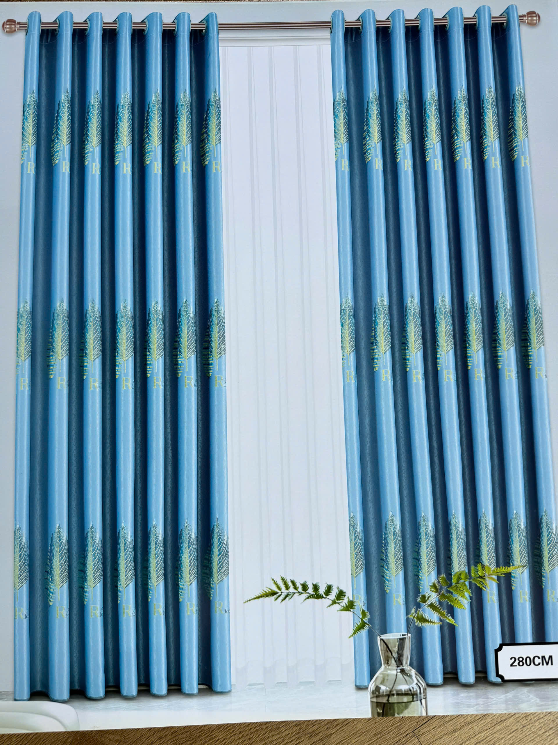 Rèm Vải Hoa Văn Cao Cấp