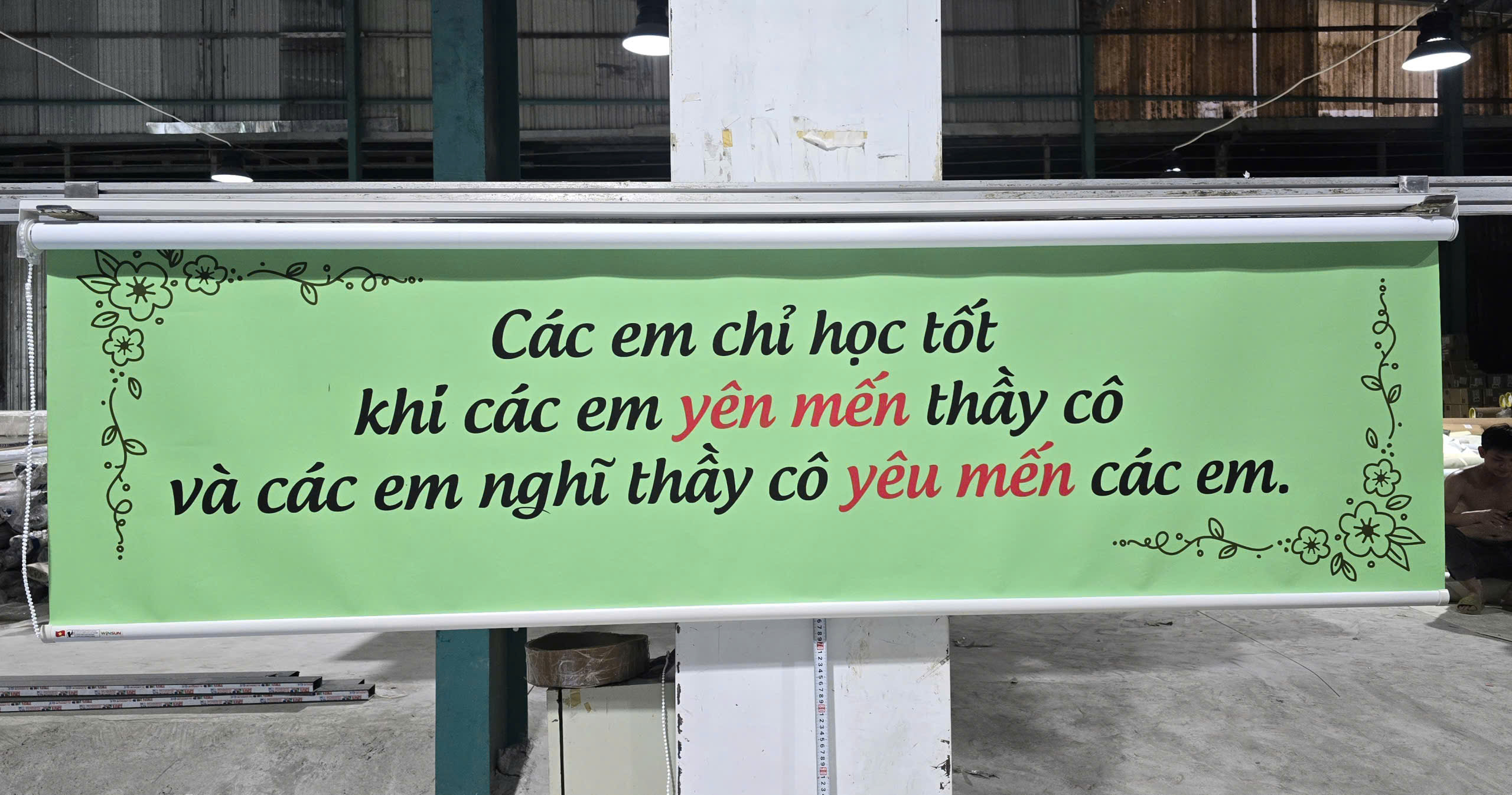 Rèm Cuốn In Tranh + In Logo