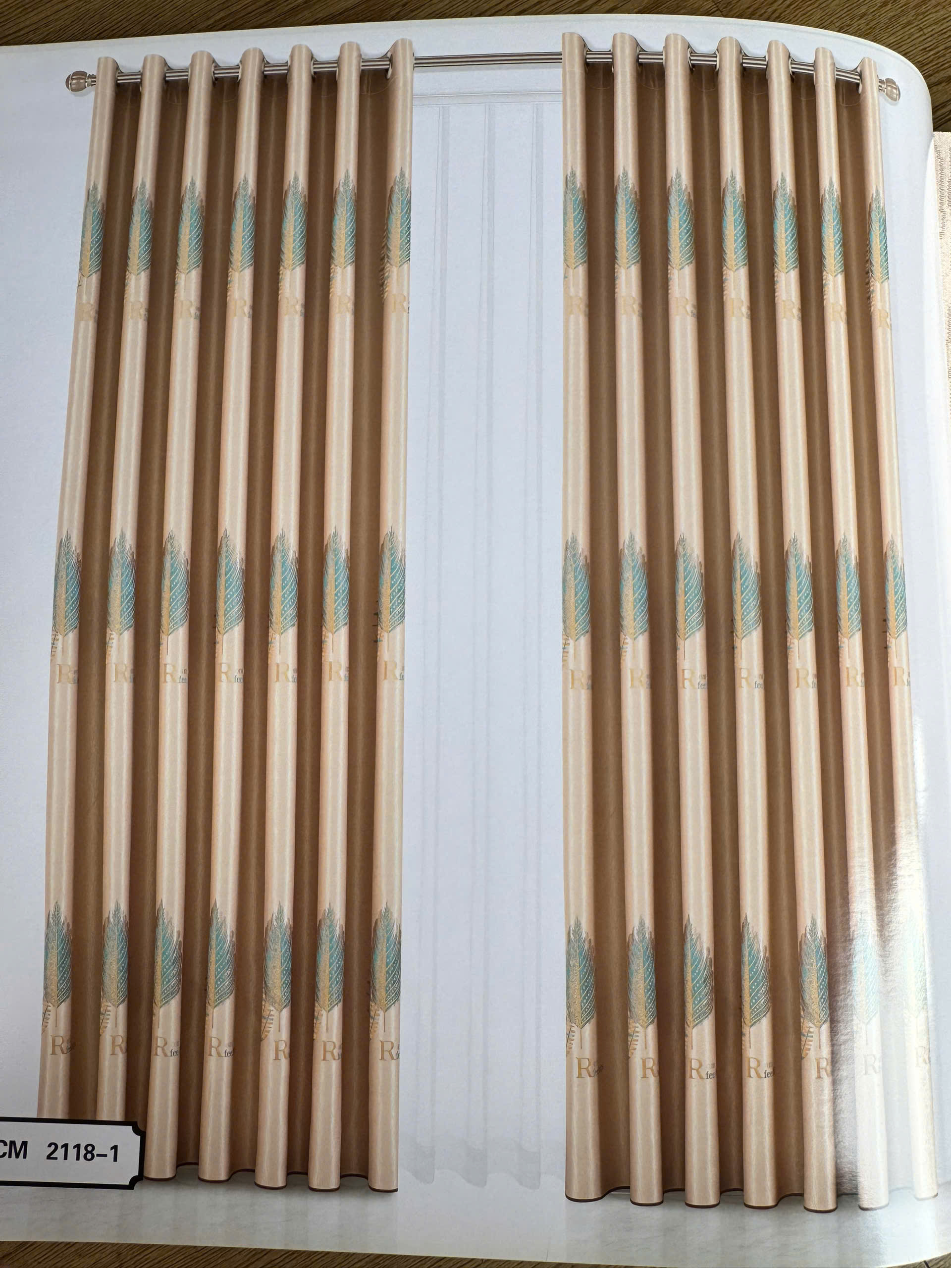 Rèm Vải Hoa Văn Cao Cấp