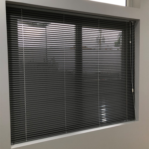 Rèm Sáo Nhôm Màu Đen