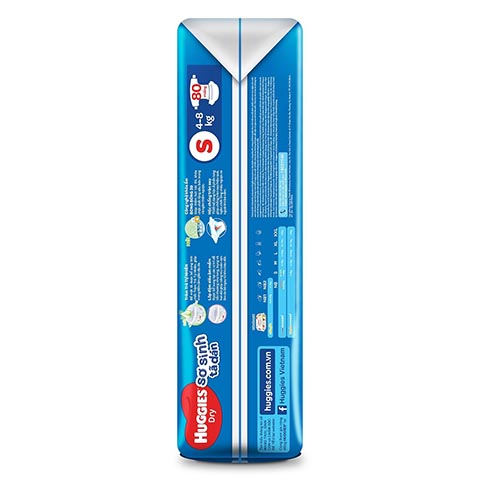 Bỉm - Tã dán Huggies Size S80 miếng