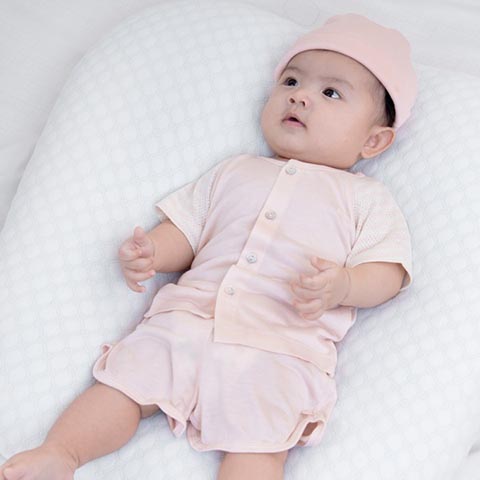 Bộ sơ sinh tính năng ngắn, vải lưới Animo