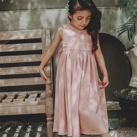 Set đầm dạ hội cho bé gái