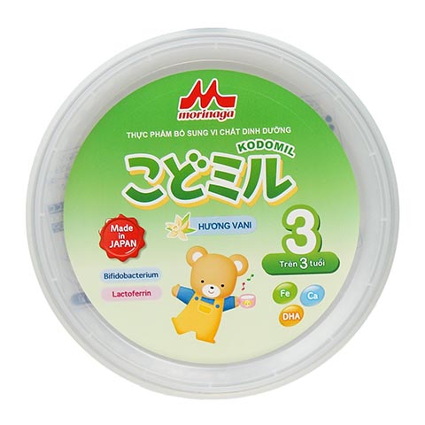 Sữa Morinaga số 3 Hương Vani 850g cho bé trên 3Y