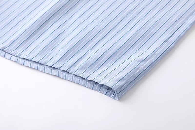 Set Áo Sơ Mi Sọc + Len Mảnh Đồ Dành Cho Nữ  A2M24