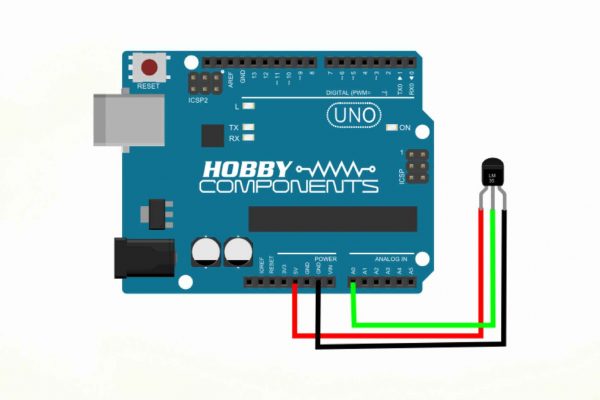 Hướng dẫn đọc code cảm biến LM35 dùng Arduino