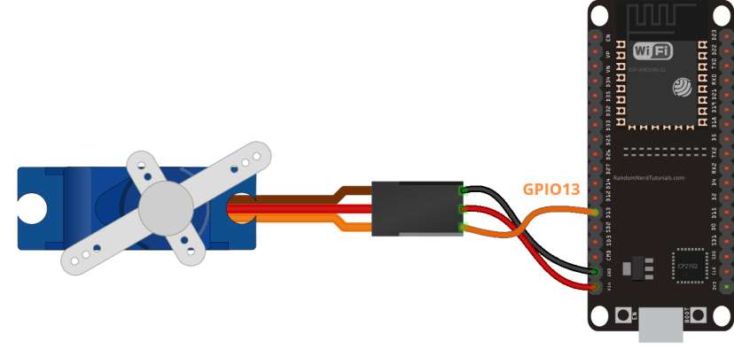 Hướng dẫn điều khiển Servo Motor với ESP32 qua Web Server (Arduino IDE)