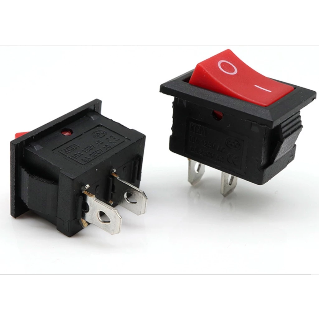 Công tắc bập bênh KCD1-101 6A-250V 15x21mm