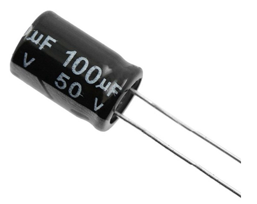 Tụ Hoá 100uF 50V 6x12mm