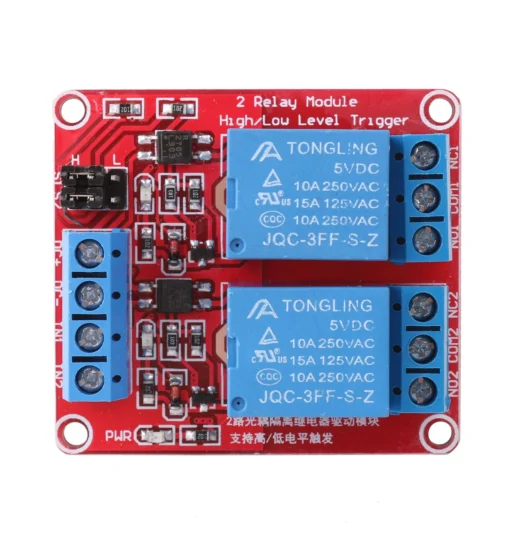 Module 2 relay 5V với opto cách ly kích H/L
