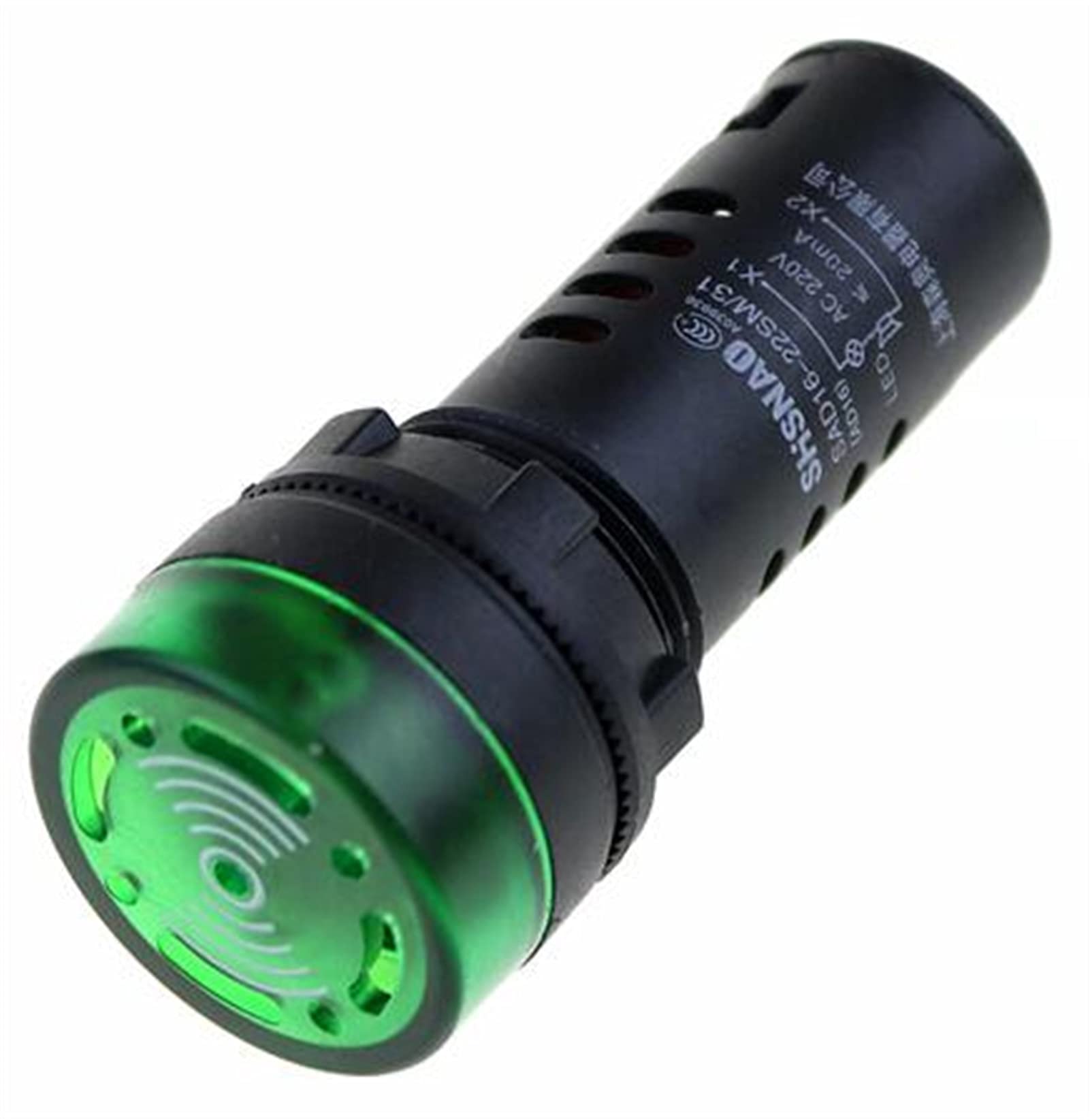 Còi đèn báo động AD16-22SM 22mm