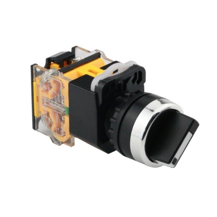 Công tắc xoay 2 vị trí, 3 vị trí LA38 phi 22mm