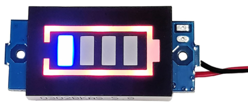 Mạch hiển thị mức năng lượng pin 1S 4.2V