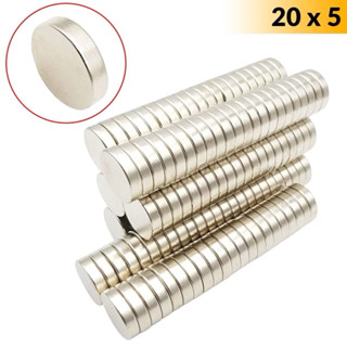 [ nhiều kích thước ] Nam châm đât hiếm tròn 5x3 / 6x4 / 8x3 / 8x5 / 10x5 / 15x5 / 20x5