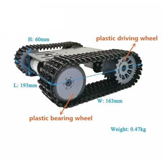 Bộ khung robot xe tăng TP101 / bộ khung gầm xe tank đầy đủ